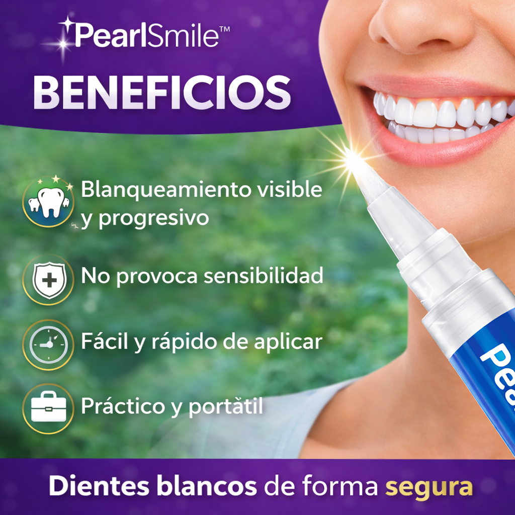 PearlSmile™ 5x1 – Adiós dientes amarillos al instante