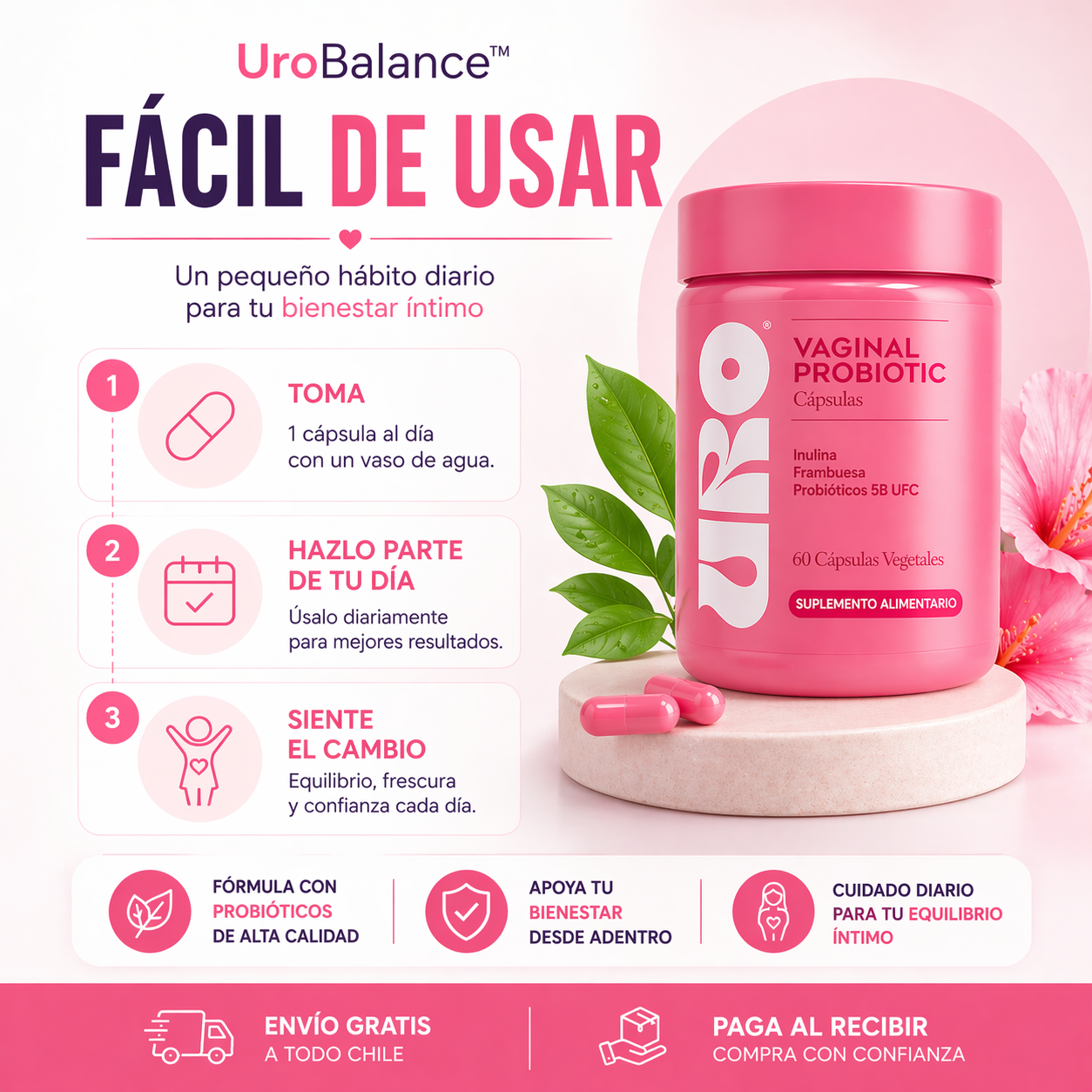 UroBalance™ | Equilibrio íntimo diario 💜 Bienestar desde adentro
