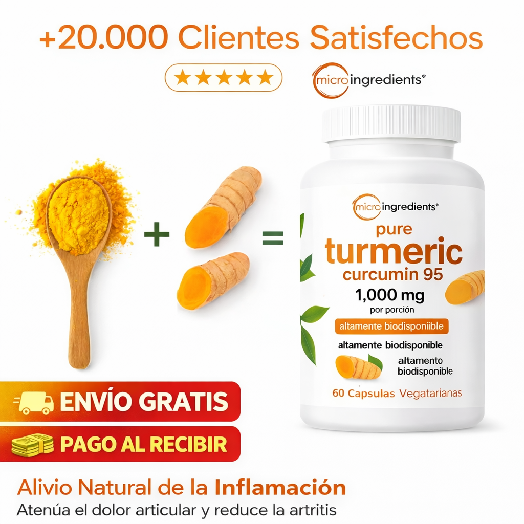 Turmeric® 4 en 1 alivio natural + Envio gratis 🚚✅