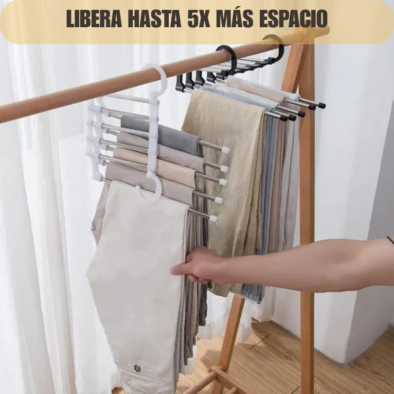 Perchero magico 3x1 | Ahorra espacio + Envío Gratis 📦✅
