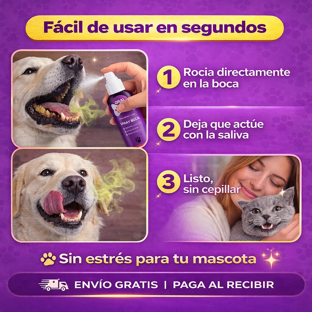 OralPet™ | Adiós mal aliento en tu mascota