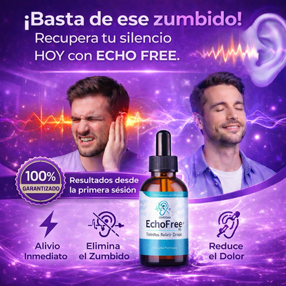 Echofree® Solucion a tus oidos + Envio gratis 🚚✅