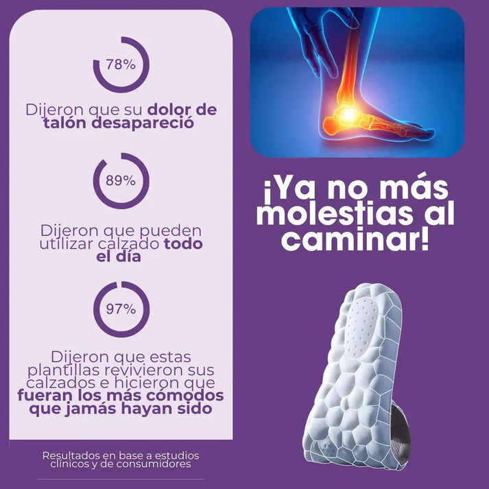 Plantillas ortopedicas cloudstep™ + Envío Gratis 🚚✅