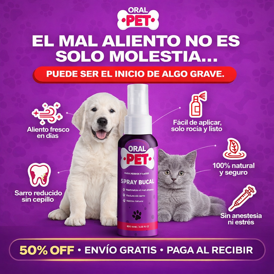 OralPet™ | Adiós mal aliento en tu mascota