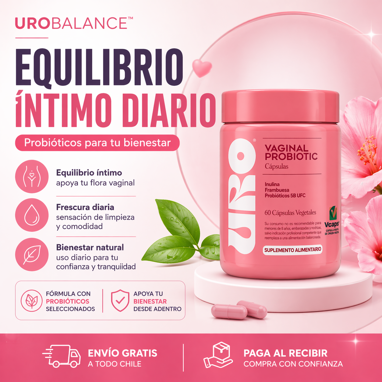 UroBalance™ | Equilibrio íntimo diario 💜 Bienestar desde adentro