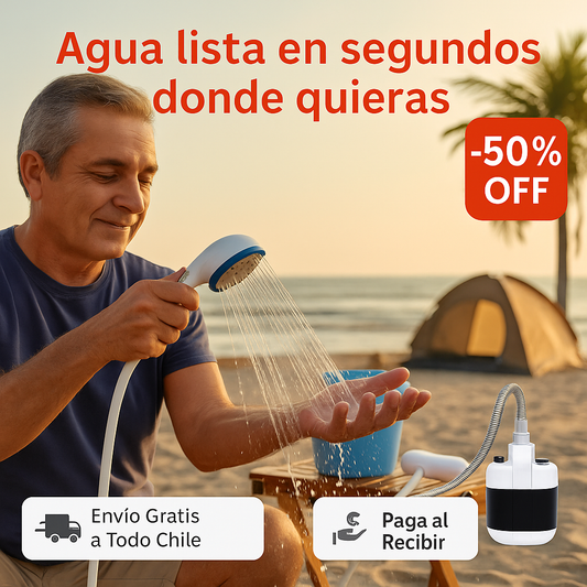 Ducha Portatil Para Camping + Envio gratis 📦✅