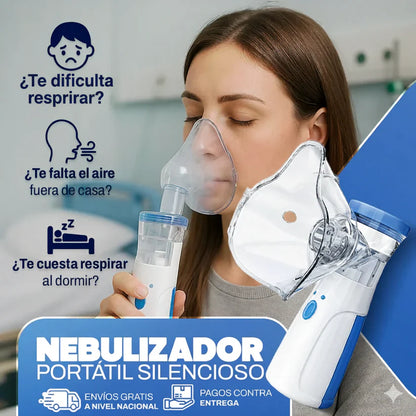Nebulizador mesh™ Portatil + Envio gratis! 🚚✅