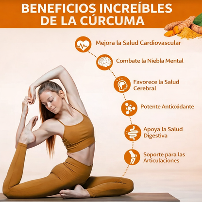 Turmeric® 4 en 1 alivio natural + Envio gratis 🚚✅