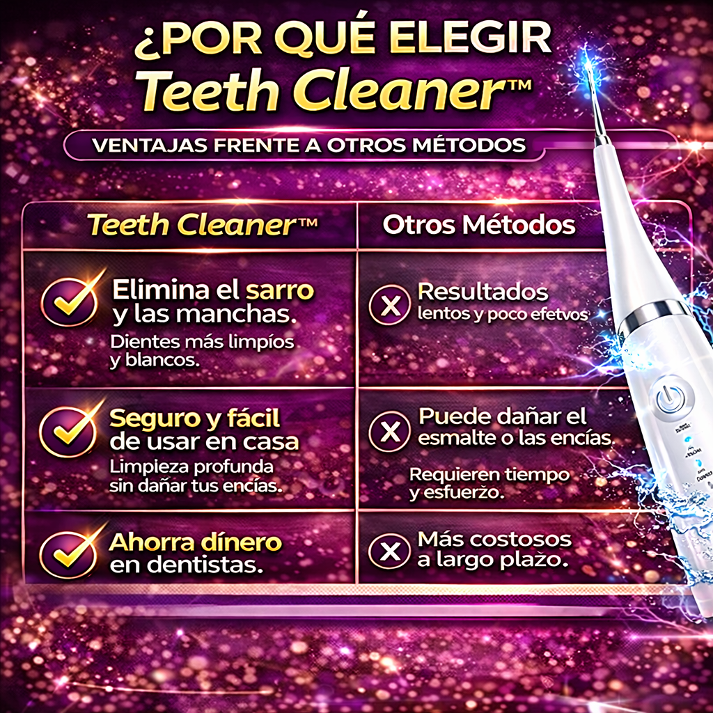 Teeth Cleaner® Quita Sarro Bucal + Envio gratis 🚚✅