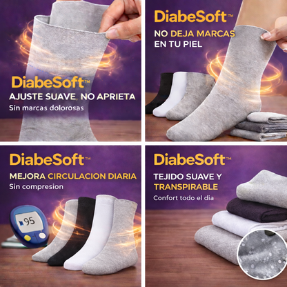 DiabeSoft™ Calcetines 12x1 – Sin presión, máxima comodidad