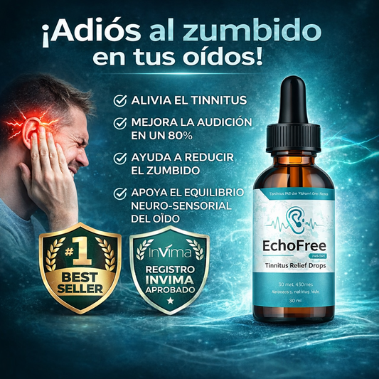 Echofree® Solucion a tus oidos + Envio gratis 🚚✅